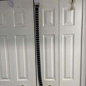 Men's Black Belt, Size M, Length 41"